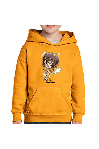 OEM Детско яке с качулка Attack on Titan Eren Yeager Devil Manga AOT
