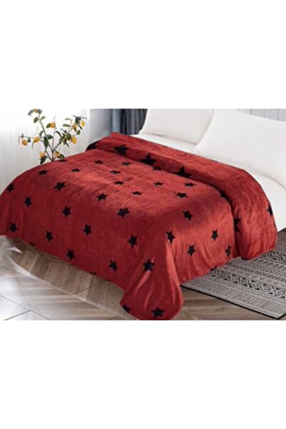 OEM Double Bed Blanket, Cocolino, Sonia-Home, Black Star Print, 200x230cm