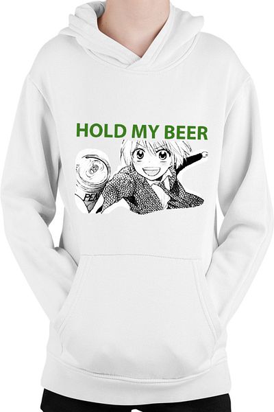 OEM Oresama Teacher Kurosaki Beer Peach Highschool Student Kids Hoodie