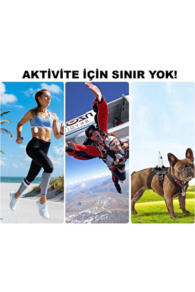 ROBEVE Mini Wifi Aksiyon Kamerası 4K Giyilebilir Aksiyon Kamera -Su Geçirmez Tasarım -Ses Ve Görüntü