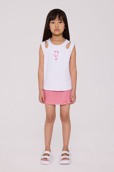 Tyess Girl White Undershirt