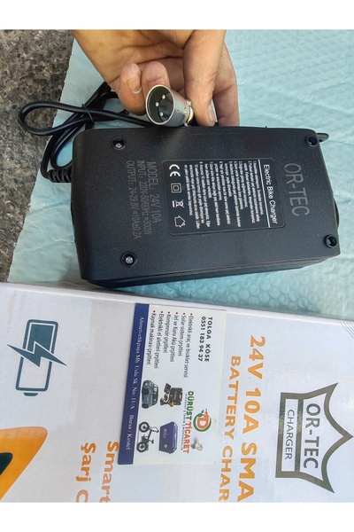 ORTEC 24V 10 AH ŞARJ ALETİ (ENGELİ)