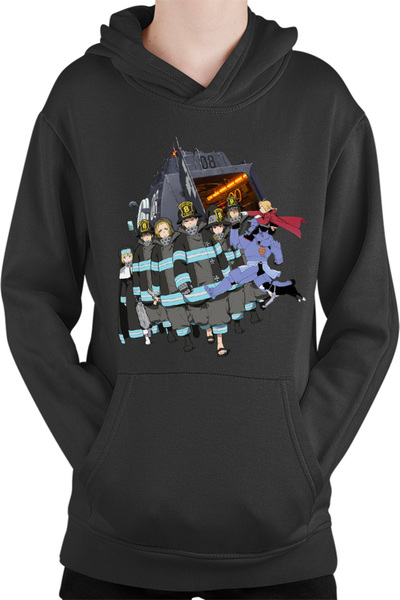 OEM Hanorac Copii Fire Force All Team Otaku