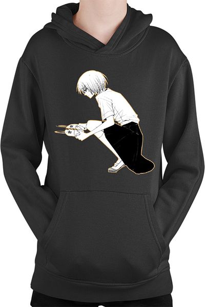 OEM Oresama Teacher Kurosaki Mafuyu Rabbit Usagi Mask Love Kids Hoodie