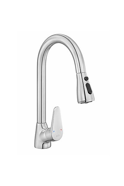 Eca Spylos Spiral Sink Faucet with Swan Spout