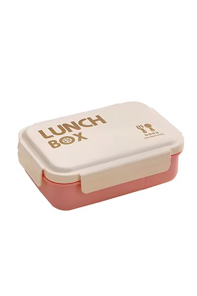 Mobcos Capacity 4 Compartment Tiffin Food Container Microwave Safe BpaFree Water Bottle and LunchBox Set