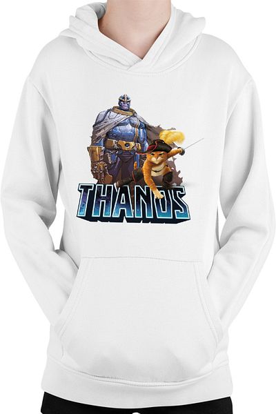OEM Thanos DC Anti Hero Shrek Cat Boots Kids Hoodie