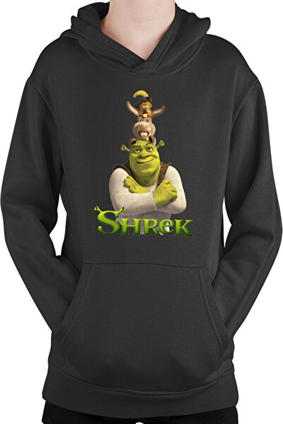 OEM Hanorac Copii Σρεκ Γάιδαρος Γάτα με τις Μπότες Χνουδωτός Walt Disney