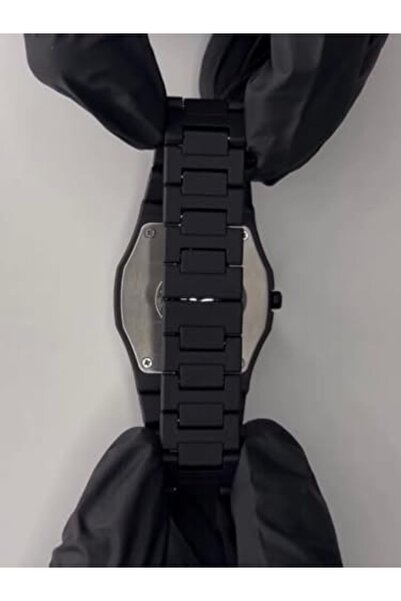 Generic Arabic Black Numeral Watch, Minimalist Stainless, Aura watch, Mateblack, Octagonal Case