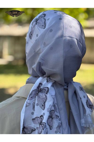 ALDAİR The Pashmina Viscose Fabric Is a Digital Pattern of 110 Grams