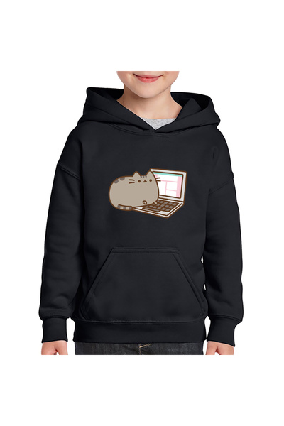 OEM Hanorac copii Pusheen Cat Laptop Plush Valentines Day