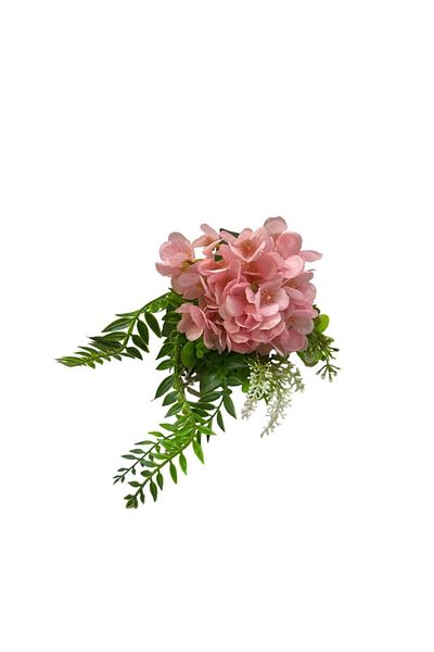 OEM Buchet de hortensie, plastic, 36x15 cm, multicolor, M3