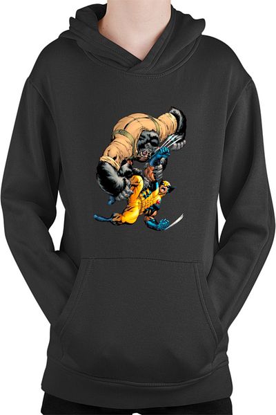OEM Hanorac Copii X-men DC Comic Books Fight Gorilla Claws Muscles