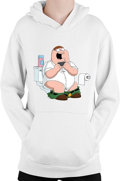 OEM Hanorac Copii Family Guy Bathroom Smartphone Tik Tok Play