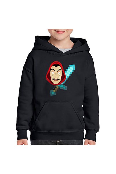 OEM Hanorac copii Casa de Papel Minecraft Diamond Sword