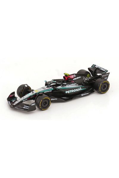 BBURAGO Macheta Auto Mercedes Benz Amg W15 #44 Lewis Hamilton 2024 1:43