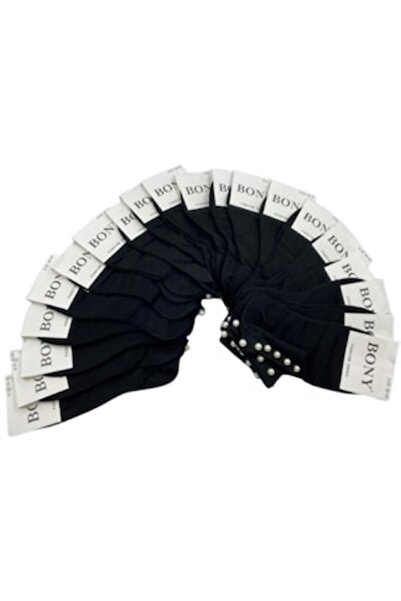 bony Set 20 Șosete de damă, Bony, Negre, 35-41