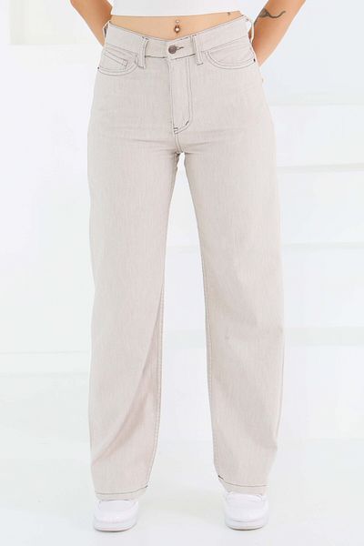 TOFİSA Palazzo Pants Beige - 27465