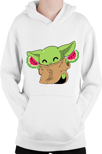 OEM Hanorac Copii Baby Yoda Watermelon Happy Dance Jedi