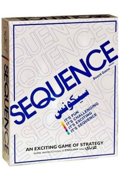 Generic Sequence Board GAME Multi Color Board Game for Family