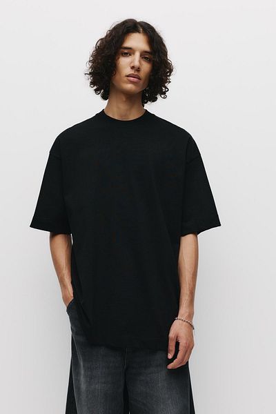 Pull & Bear Extra loose short sleeve T-shirt