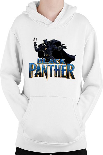 OEM Hanorac Copii Black Panter Logo Marvel Superpower