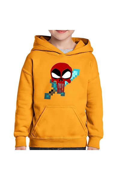 OEM Hanorac copii Deadpool Reaper Minecraft Sword Diamond