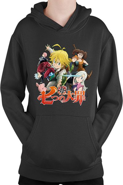 OEM Hanorac Copii Seven Deadly Sins Anime Akame Suzuki Nakaba