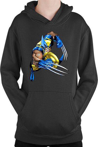 OEM Children's Hoodie Wolverine Human Mutant Roy Thomas Marvel Comics