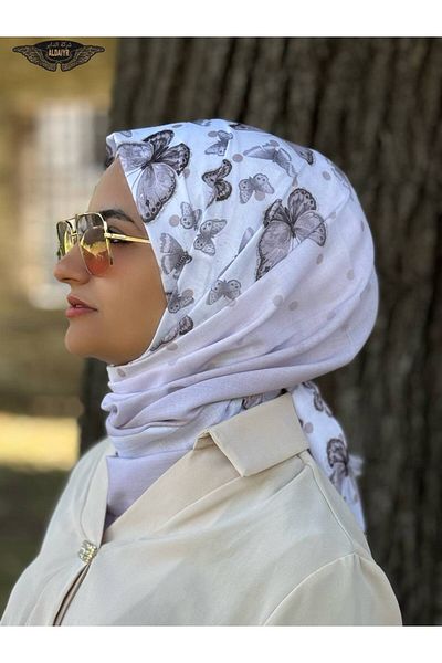 ALDAİR The Pashmina Viscose Fabric Is a Digital Pattern of 110 Grams