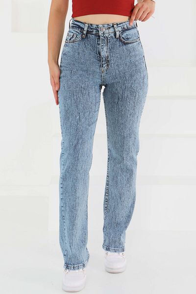 TOFİSA Palazzo Pants Blue - 27462