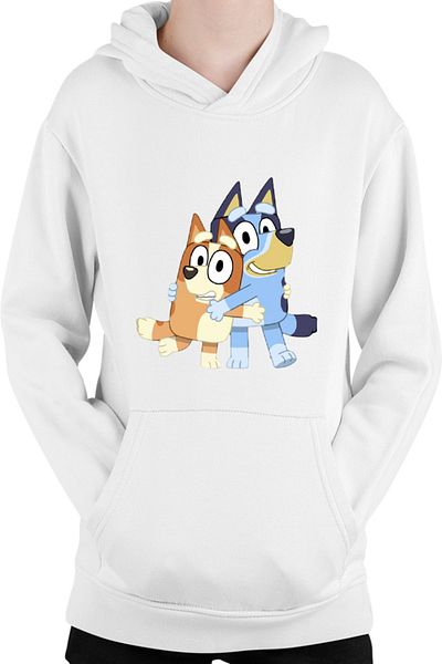 OEM Hanorac Copii Bluey Hugging Dogs Animals Playful Adorable Disney