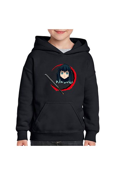 OEM Hanorac copii Demon Slayer Muichiro Tokito Katana