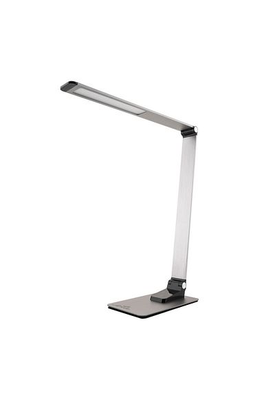 ETA Table lamp 4892 90000, LED, 9 W, touch control, flexible arm, light intensity adjustment, gray