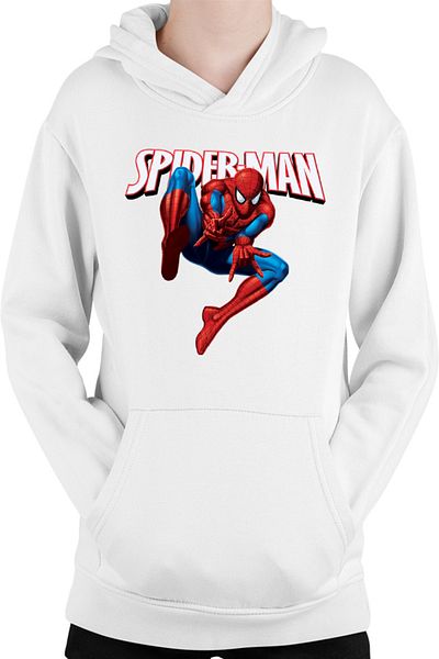 OEM Spiderman Web Hero Cartoons Kids Hoodie