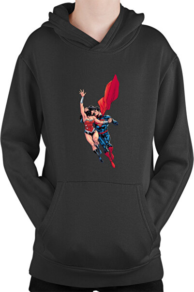 OEM Hanorac Copii Wonder Woman Superman Lovers Couple Romance