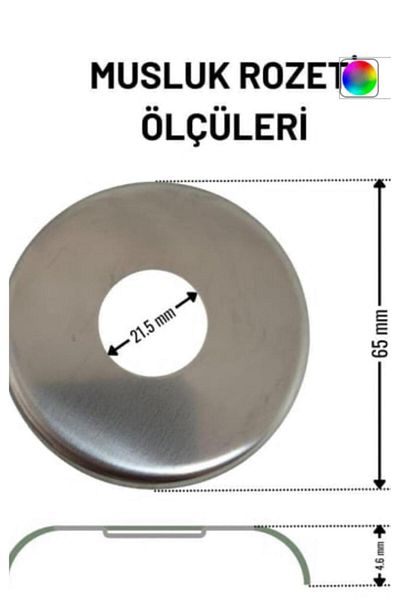 fiba teknik Faucet Mirror Chrome 1 Piece
