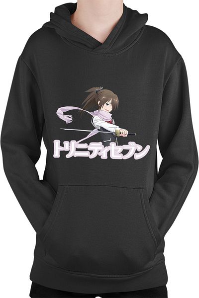 OEM Children's Hoodie Trinity Seven Kazama Levi Samurai Japan Anime Otaku