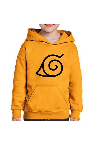 OEM Hanorac copii Naruto Simbol Hidden Leaf Anime
