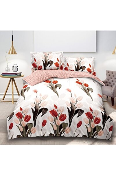 OEM Σετ Διπλό κλινοσκεπασμάτων με λάστιχο, 4 τεμάχια, 2 άτομα, 180x200cm, Πολ...