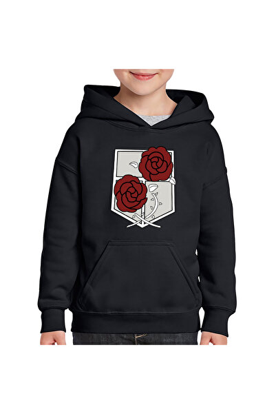 OEM Hanorac copii Attack on Titan Garrison Crest Anime Manga