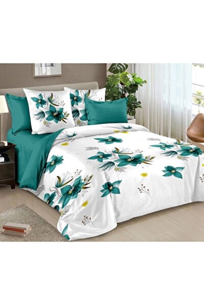 Pucioasa Διπλό Λινό, Finet, 6 τεμάχια, 2 άτομα, παστέλ λουλούδια, 245x250cm, ...