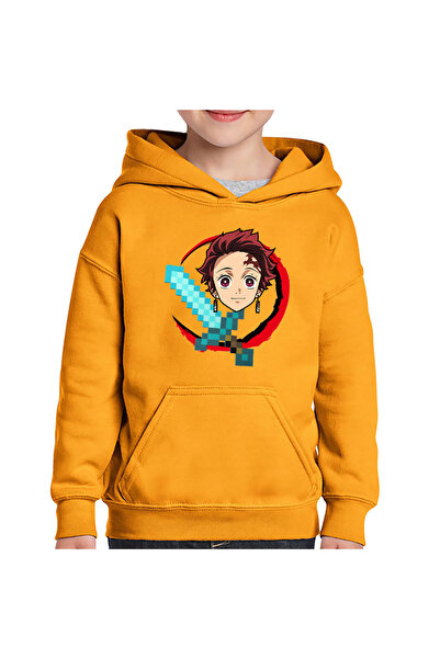 OEM Hanorac copii Demon Slayer Tanjiro Minecraft