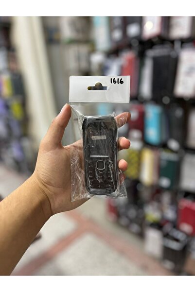 Nokia 1616 Kapak ve Tuş Takımı-Siyah