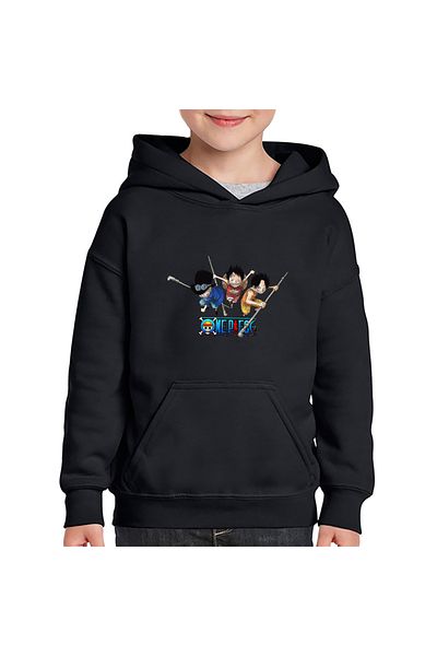 OEM Hanorac copii One Piece Monkey Luffy Portgas Prieteni Copilarie