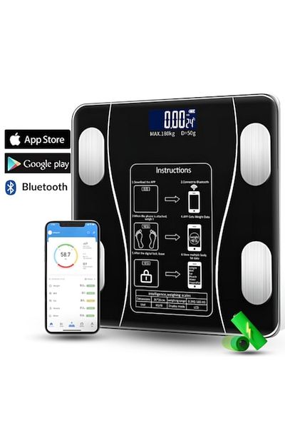 OEM Smart Digital Bathroom Scale with Bluetooth, Max Weight 180kg