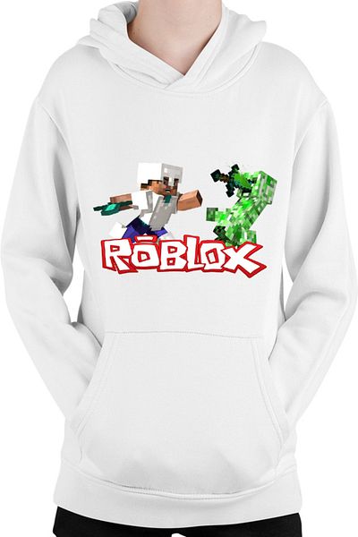 OEM Hanorac Copii Roblox Minecraft Steve Creeper Fight