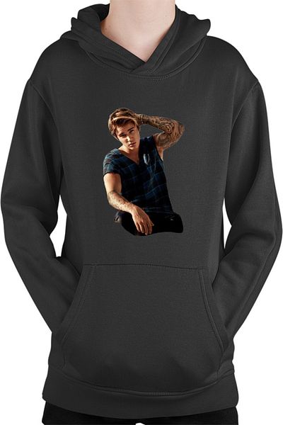 OEM Justin Bieber Tattoo Boyfriend My World Kids Hoodie