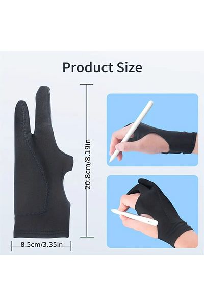 GlassySKY Common Size-Right Left Hand Compatible Elastic Breathable Drawing Gloves,Sketching Graphics Tablet,Painting,Painting,Painter