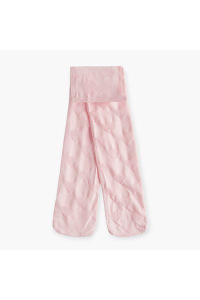 Juniors Heart Detail Tights with Elasticated Waistband